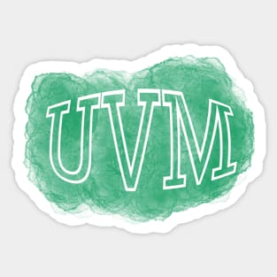 UVM Sticker